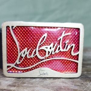 Christian Louboutin "Ricky" belt Leather 115/46 w Authentication included